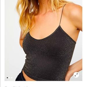 Free people sparkly tank